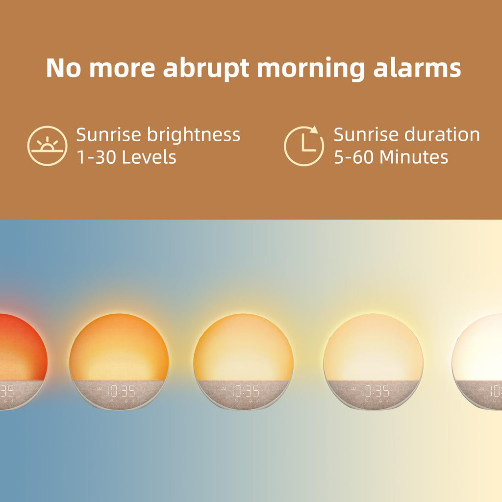 Réveil lumière lever de soleil — vue 2