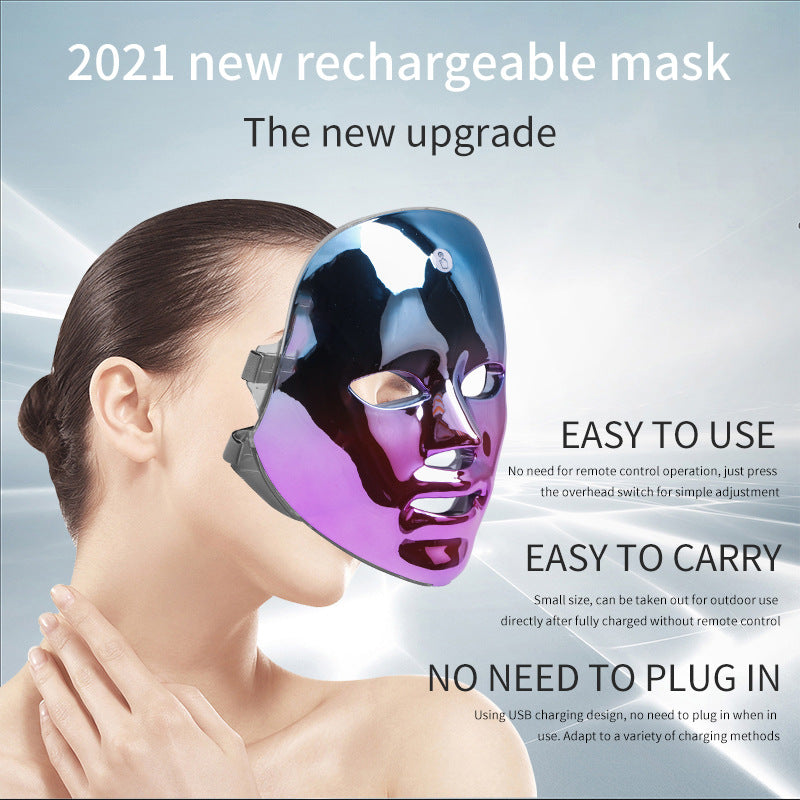 Masque facial LED 7 couleurs NovaTech — vue 2